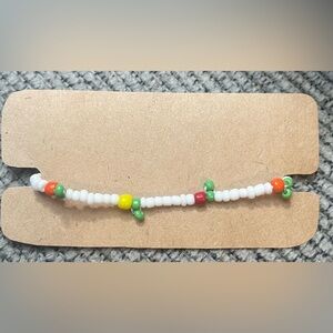 Apple Beaded Bracelet!🍎❤️